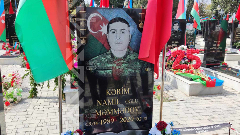 Şəhid Kərim Məmmədovun mövlududur