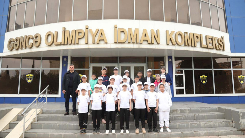 Gəncədə uşaq evinin sakinləri maraqlı gün keçiriblər