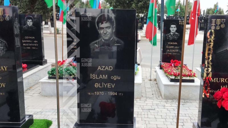 Şəhid Azad Əliyevin doğum günüdür