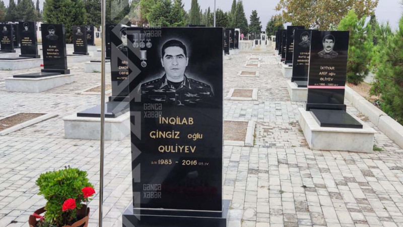Şəhid İnqilab Quliyevin mövlududur