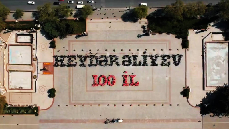 Heydər Əliyev İli çərçivəsində fləşmob baş tutub