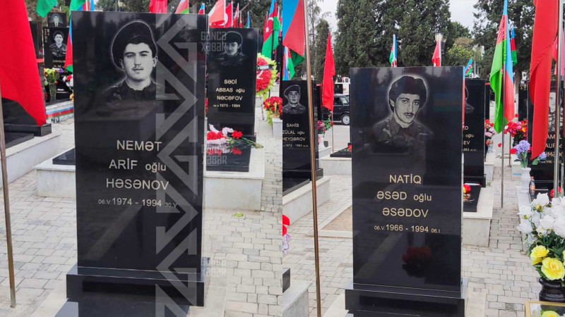 İki şəhidimizin mövlududur