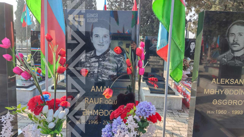 Şəhid Amal Əhmədovun mövlududur