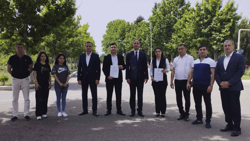 Gənclər və İdman Baş İdarəsinin yeni əməkdaşları and içiblər