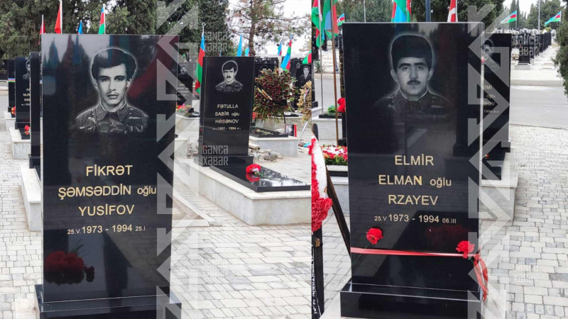 Şəhid Elmir Rzayev və Fikrət Yusifovun mövlududur