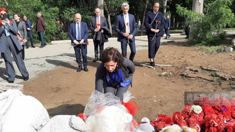 Fransa səfiri şəhərimizə gəlib