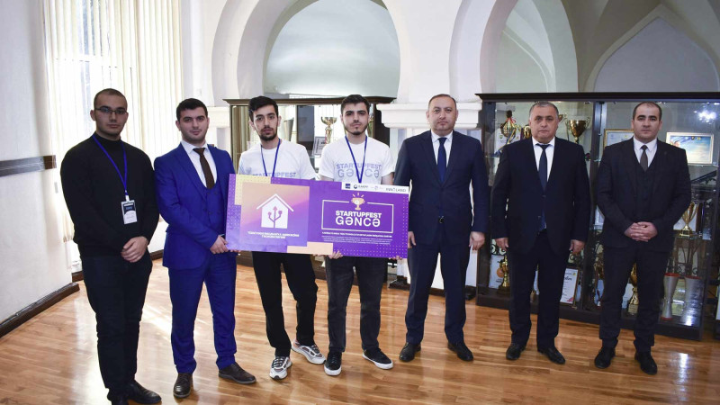 “StartupFest Gəncə” qalibləri ilə görüş baş tutub