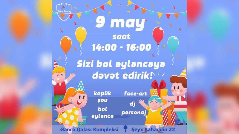 Balaca sakinlər üçün tədbir baş tutacaq