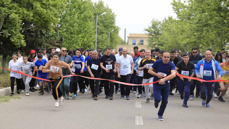 Heydər Əliyevin yubileyinə həsr olunan “Əzm Marafonu” keçirilib
