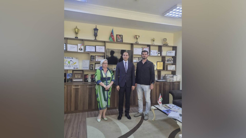 Həmid Nəsirov Velosiped Federasiyasının nümayəndələri ilə görüşüb