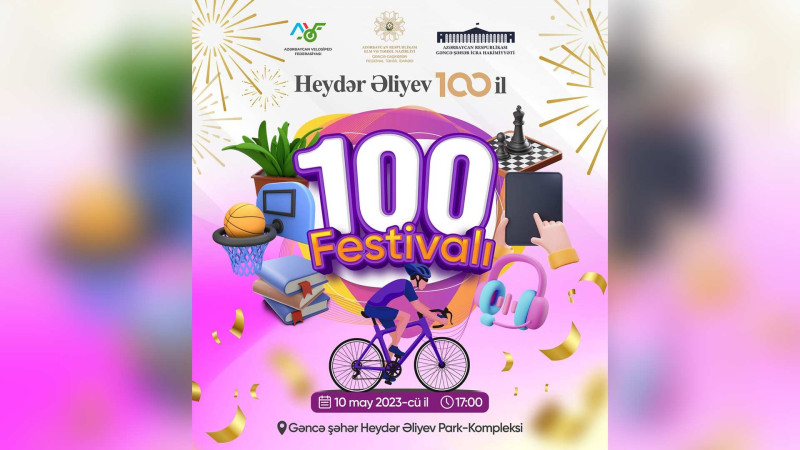 Heydər Əliyev Park-Kompleksində 100 Festivalı baş tutacaq