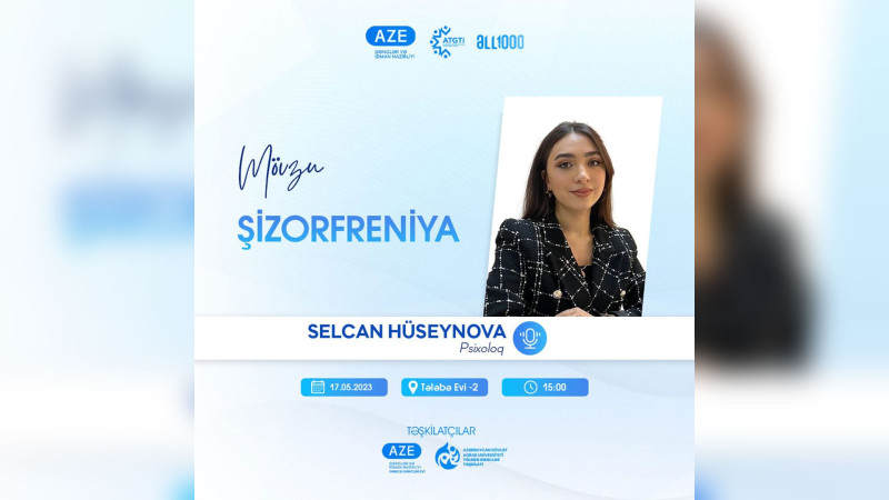 Şizofreniya mövzusunda psixoloji təlim keçiriləcək