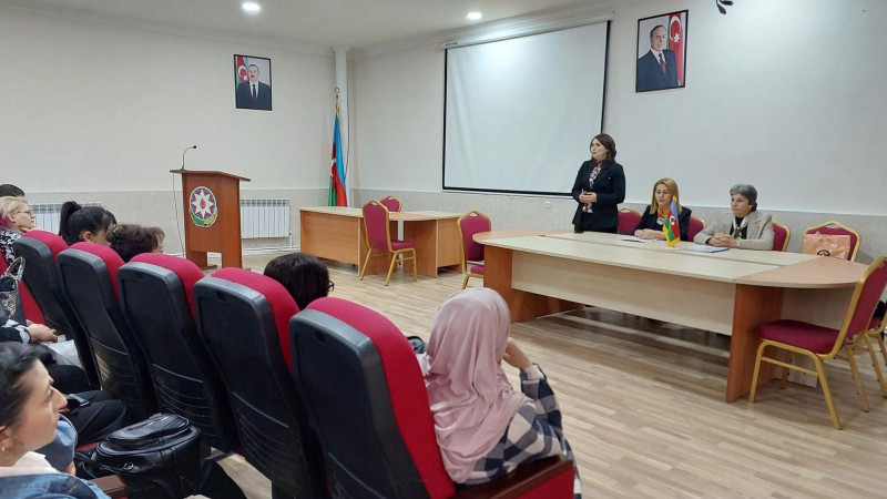 “İmmunlaşdırma həftəsi” ilə əlaqədar yığıncaq olub