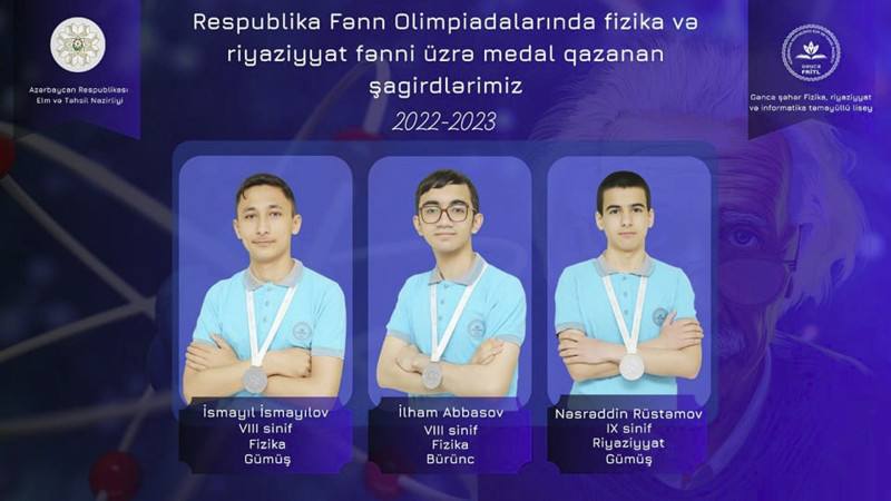 FRİTL-in şagirdləri RFO-da medallar əldə ediblər