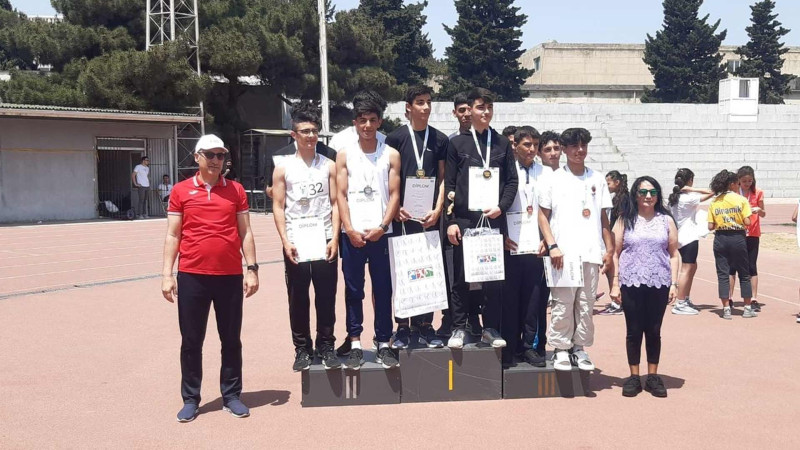 Atletlərimiz Azərbaycan yay birinciliyində 8 medal qazanıblar