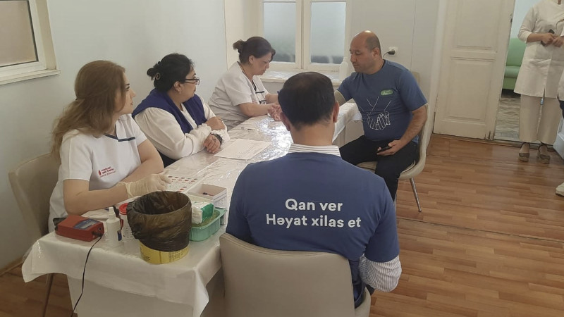 Qan ver, həyat xilas et! şüarı altında aksiya təşkil olunub