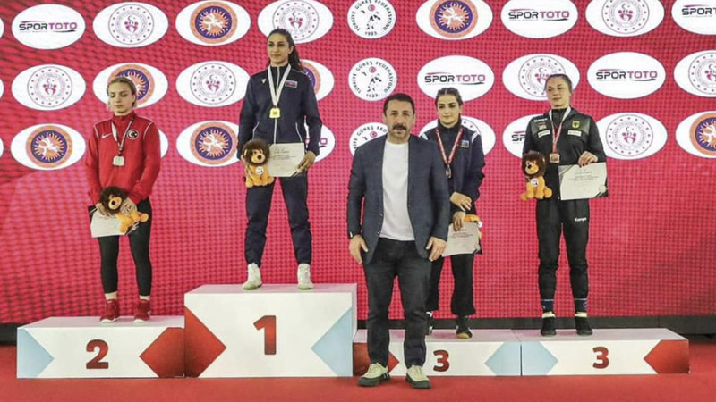 Gəncəli xanım Antalyada qızıl medal qazanıb