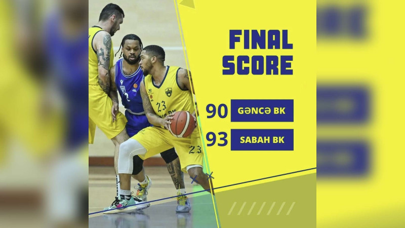 “Gəncə” BK final oyununda ikinci məğlubiyyətini yaşayıb