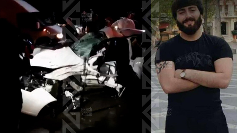Yüksək sürət 27 yaşlı gəncin həyatına son qoyub