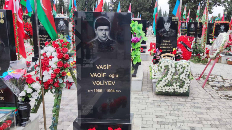 Şəhid Vasif Vəliyevin mövlududur