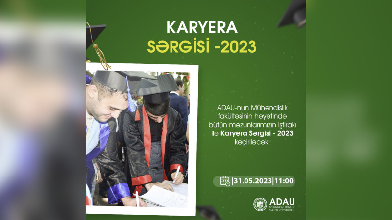 ADAU-da “Karyera sərgisi” baş tutacaq