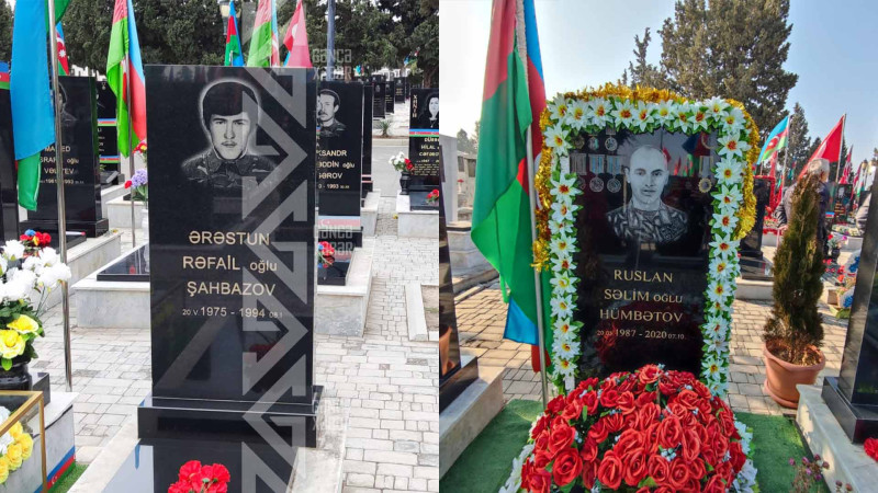 Şəhid Ruslan Hümbətov və Ərəstun Şahbazovun mövlududur