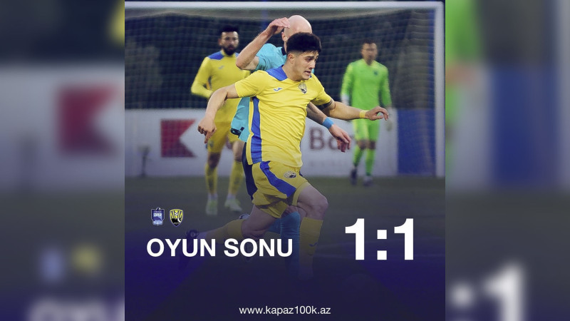 “Kəpəz” Bakı səfərindən 1 xalla dönür