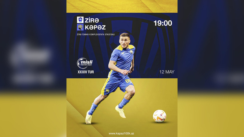 “Kəpəz” “Zirə”nin qonağı olacaq