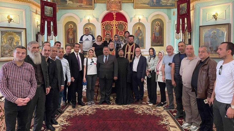Qeyri-islam dini icmaların nümayəndələri rus pravoslav kilsəsində olublar