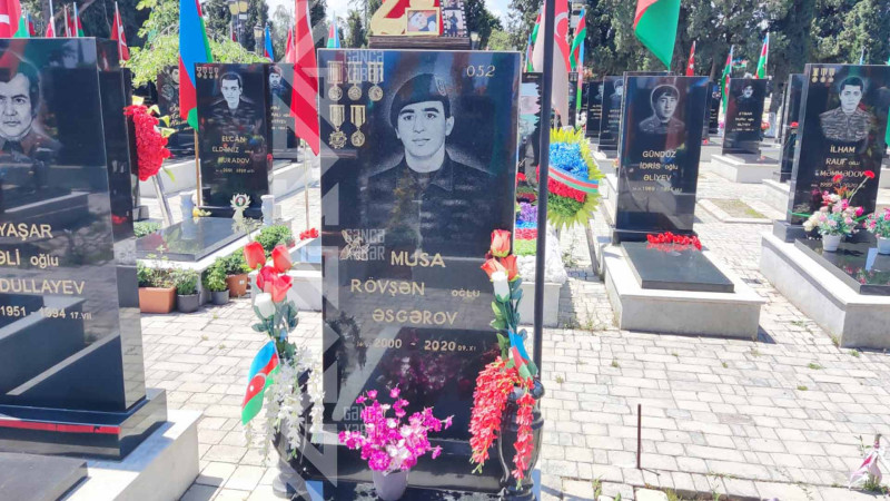 Şəhid Musa Əsgərovun mövlududur