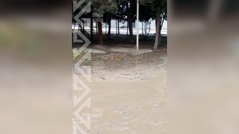 Aida İmanquliyeva küçəsində növbəti kommunal qəza qeydə alınıb