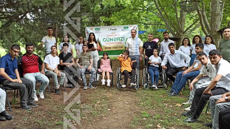 Sağlamlıq imkanları məhdud insanlar üçün Günərzi düşərgəsi baş tutub