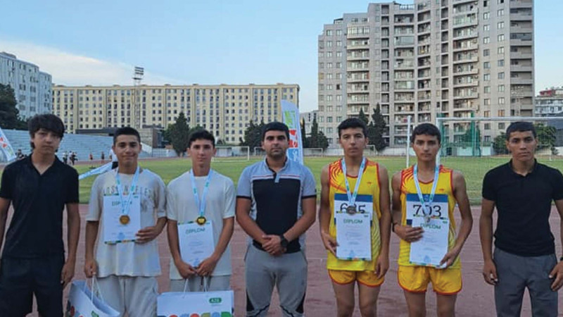 Atletlərimiz Azərbaycan yay birinciliyində medallar qazanıblar