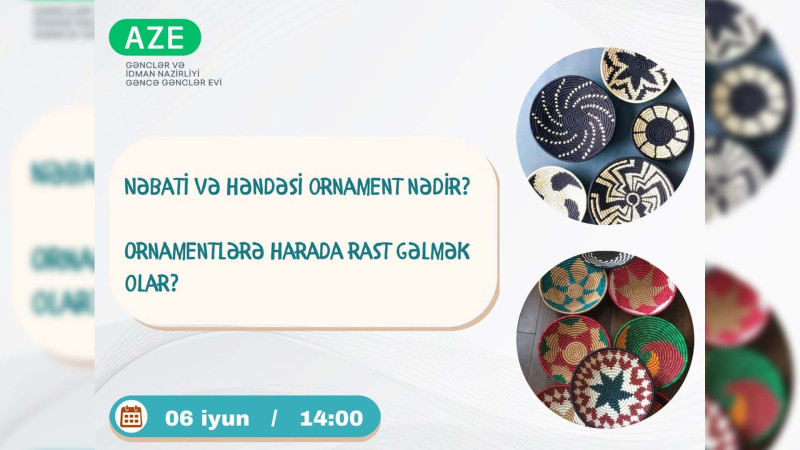 Tikiş və Toxuculuq kursu təlim təşkil edir