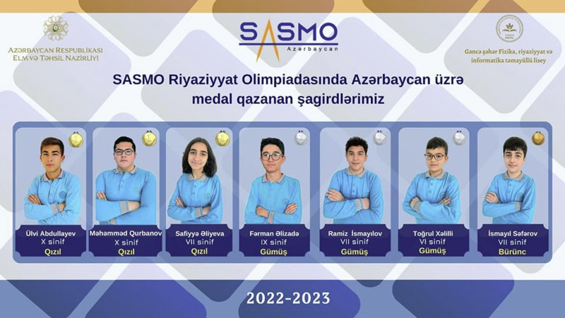 FRİTL şagirdləri daha bir olimpiadanı fəth ediblər