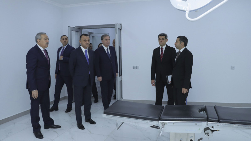 Abbas Səhhət adına Xəstəxanada yeni şöbənin açılışı olub