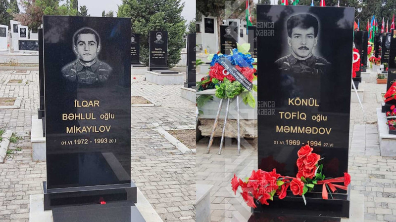 Şəhid Könül Məmmədov və İlqar Mikayılovun mövlududur