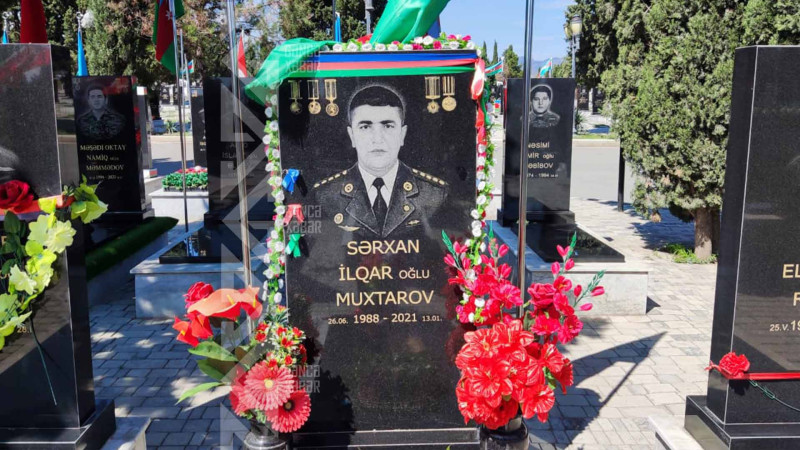 Şəhid Sərxan Muxtarovun mövlududur