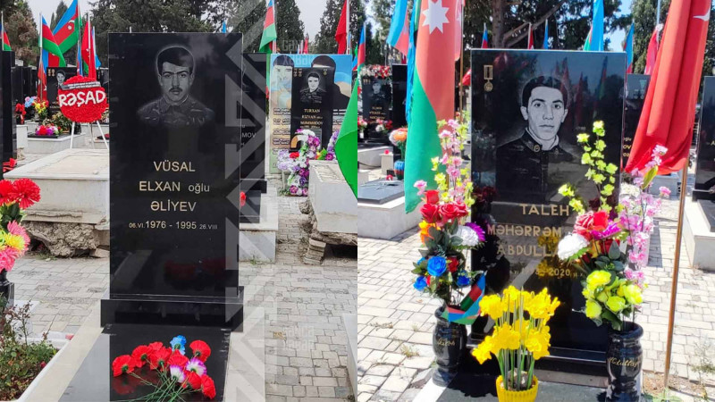 Şəhid Vüsal Əliyev və Taleh Abdullayevin mövlududur