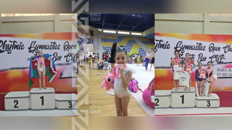 Gimnastlarımız Beynəlxalq turnirdə medallar əldə ediblər