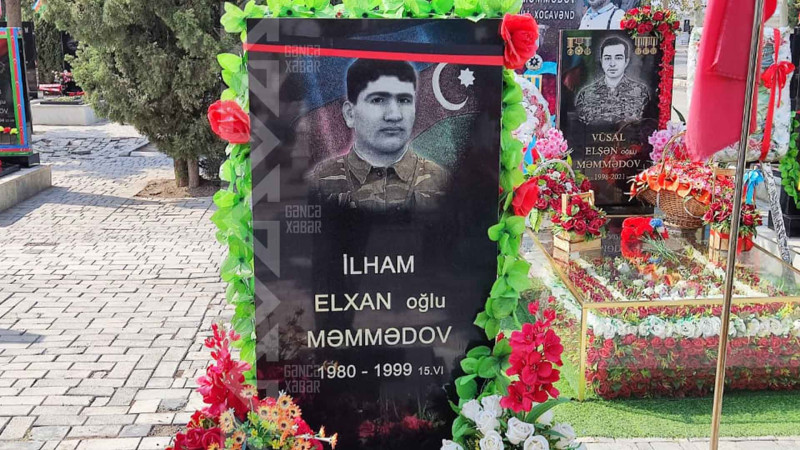 Şəhid İlham Məmmədovun mövlududur
