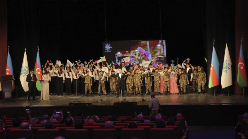Heydər Əliyevin yubileyinə həsr olunan konsert keçirilib