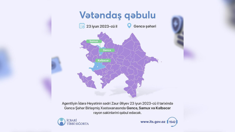 İTS: Agentliyin İdarə Heyətinin sədri sakinlərlə görüşəcək