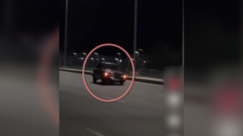 Yollarda intizamsızlıq edən sürücü həbs olunub