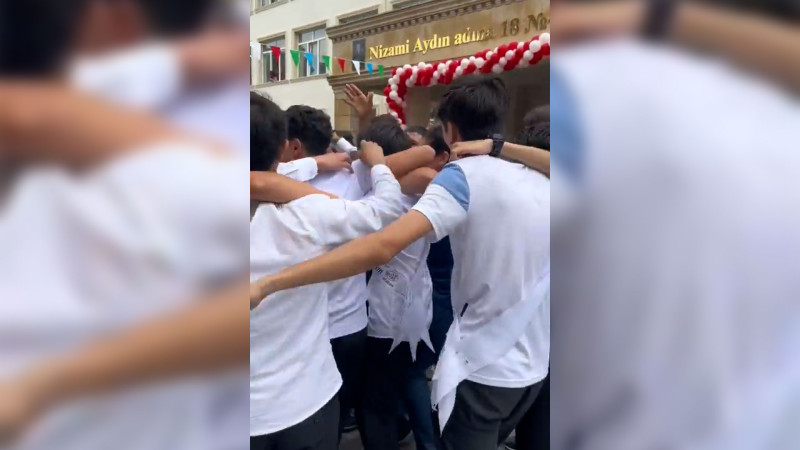 “Son zəng”dən olan görüntülər sosial şəbəkələrdə müzakirə yaradıb