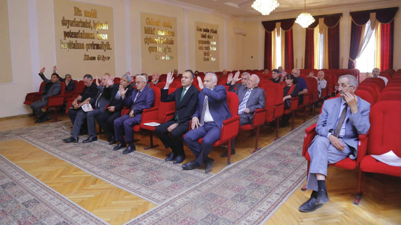 ATU-da Elmi Şuranın son iclası olub
