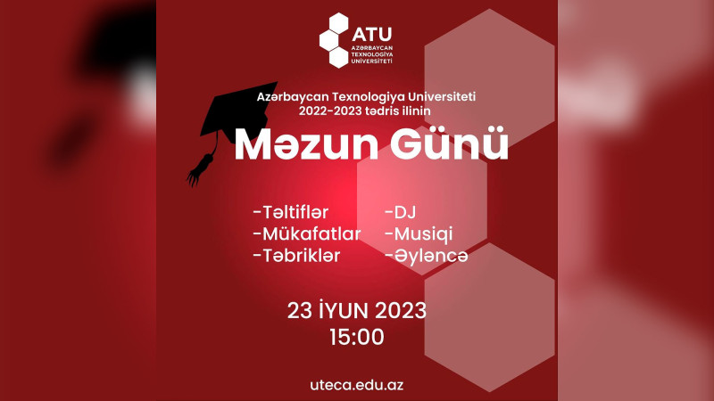 ATU-da məzun günü təşkil olunacaq