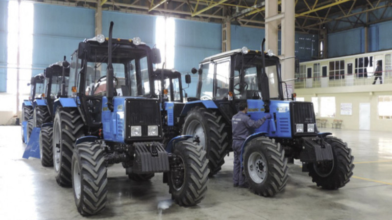 Gəncə Avtomobil Zavodunda traktor istehsalı 60 faiz artıb