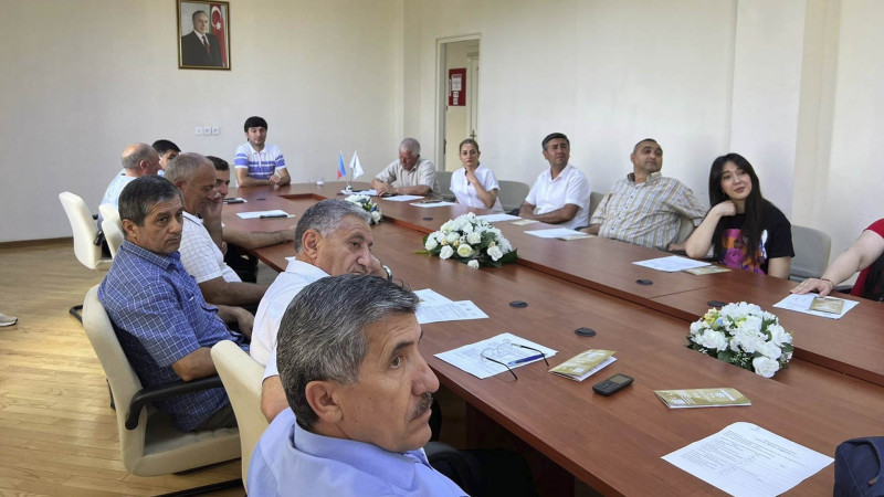 KOBİM-də Aqrar sığorta mövzusunda təlim baş tutub