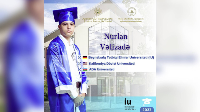 FRİTL-in məzunu Almaniyada təhsil alacaq